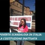 Manifesto RED parte seconda: povertà scandalosa in Italia e Costituzione inattuata
